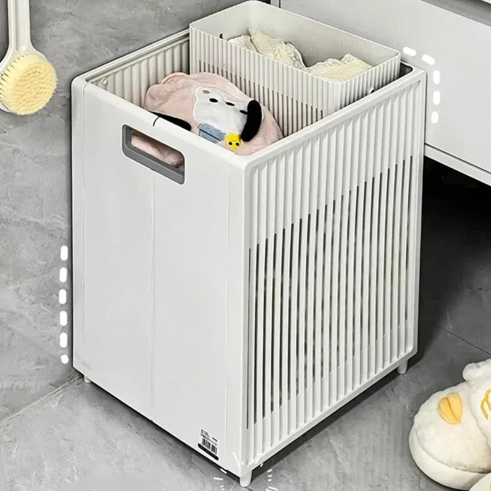 Laundry Basket Dirty Clothes Storage Foldable Large Capacity Storage Basket Household Bathroom Home Box