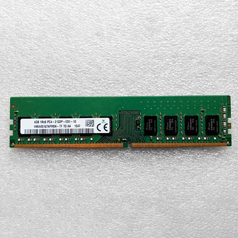 

1 шт. для SK Hynix RAM 4 Гб 4G 1RX8 PC4-2133P-ED1 DDR4 2133 ECC UDIMM память