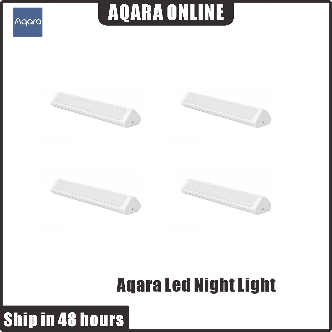 

Aqara Induction LED Night Light Magnetic Installation with Human Body Light Sensor 2 Level Brightness 8 Month Standby Time