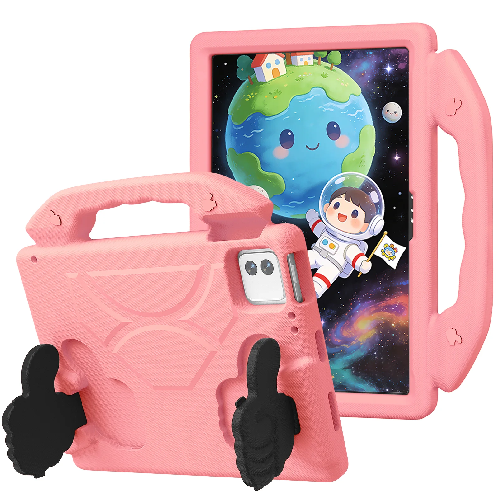Children's Shockproof EVA Tablet Case with Handle and Stand - Lightweight and Durable