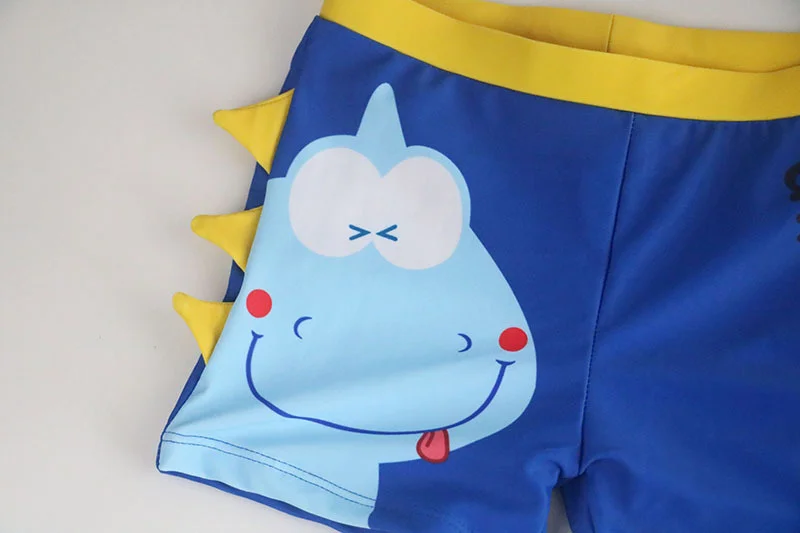 Swimming Trunks for Boy Cartoon Dinosaur Children's Swimsuit with Swimming Cap Toddler Baby Boys Bathing Suit Kids Swim Shorts