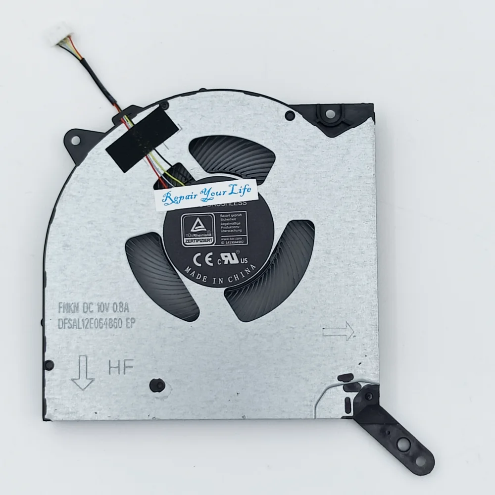 Ventilador de Refrigeração Portátil para Lenovo Legion 16achg6 16ach R9000k Y9000k Legion 16 Series Cpu Gpu Cooler Fans Fnkp Fnkn 10v 2023 - Imagem 5