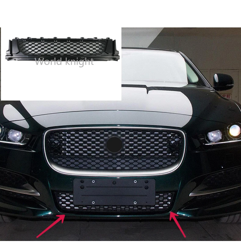 

Решетка бампера, передняя решетка под Ягуар XE 2016 2017 2019 T4N5895, гоночные решетки, Стайлинг автомобиля