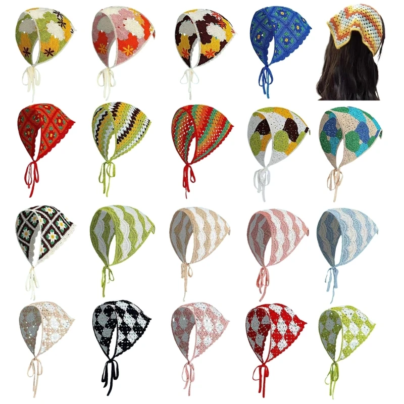 

Bohemia Bandanas Turban for Women Headscarf Vintage Turbans