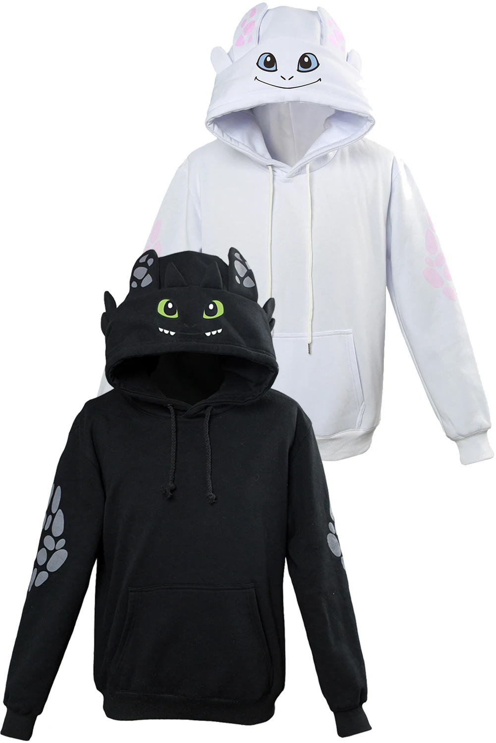 

Light Fury Toothless Cosplay Hoodie Kid Boy Girls Costume Anime How To Train Cosplay Your Dragon Roleplay Fantasia Halloween