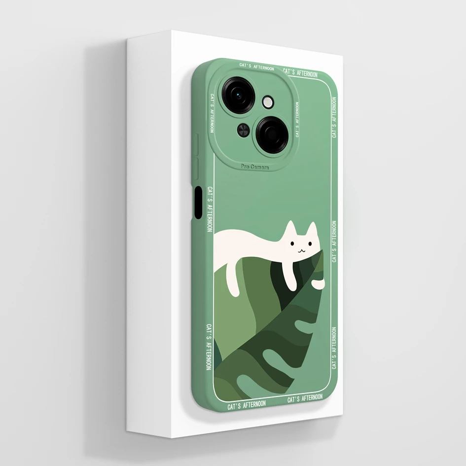Stylish Avocado Soft Silicone Shockproof Phone Case
