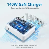 140W USB C to Magnetic 3 Cable, Charger for Mac Book Pro 16,15,14,13 inch,2021-2023 M1 M2 Mac Book Air Laptop Power Adapter - Image 4