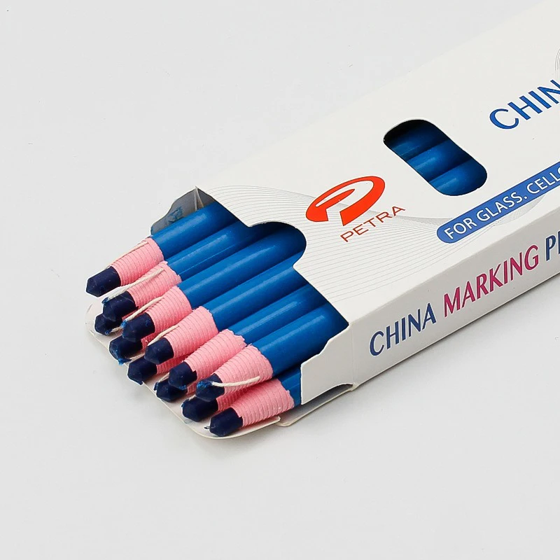 12 Crayons à Coudre Marqueur Tissu - Craie Tailleur Effaçable Couleurs Mélangées