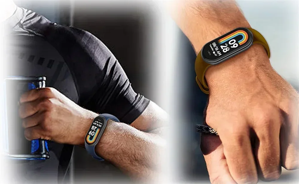 Weiches Silikonarmband für Xiaomi Mi Band 10 Sport-Smartarmband Ersatzband für Mi Band 8 9 NFC Neues Armband-Zubehör – Detail 14