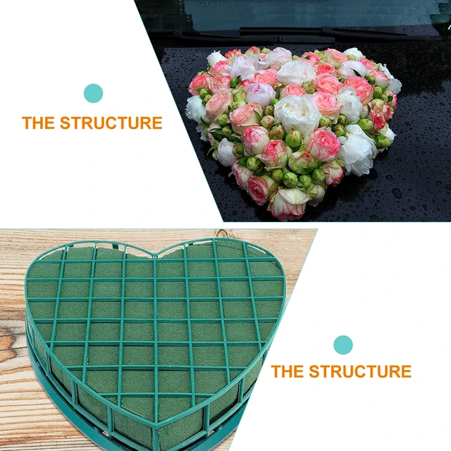 Oasis Wet Foam Blocks Floral Florist Green Foam Brick DIY Florist Flower  Arrangements Mud Block Floral Foam Blocks With Cage - AliExpress