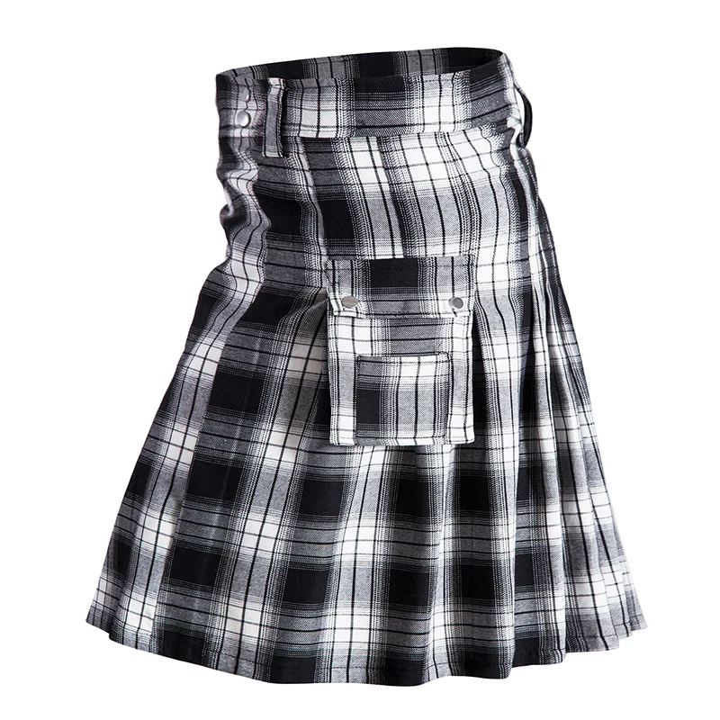 Stile Etnico Uomo Donna Scotlandskirt Highland Kilt Mens Gonna Plaid Cotton Kilts Panno Nazionale Tradizionale N01