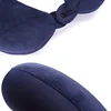 Nanoparticles U Shaped Travel Pillow Neck Support Headrest Microbeads Filling Colorful Soft Cushion Flight for AirPlane Car 5