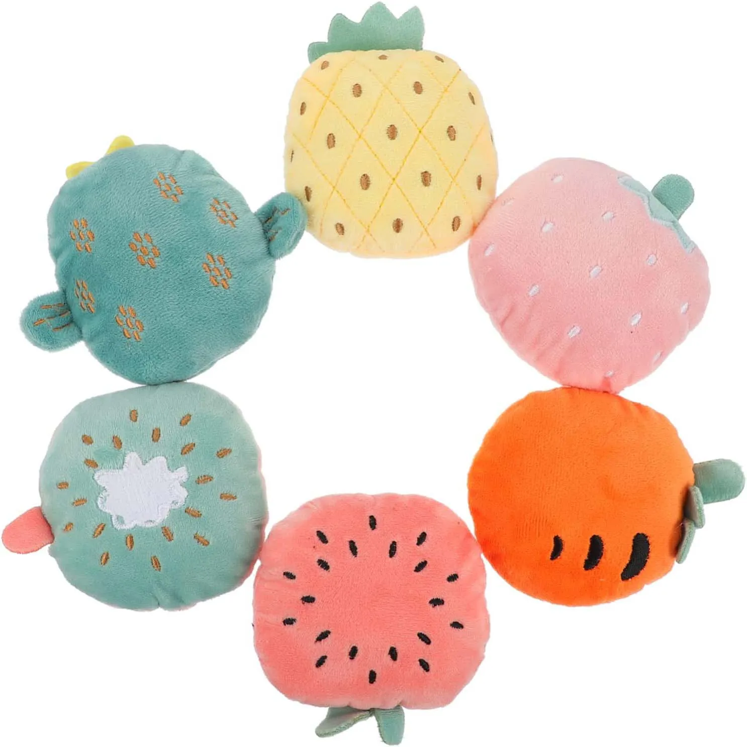 

Catnip Toy Stuffed Sloth Plush Toy Kitten Toys Cat Chew Toys Fruit Kitten Toys Interactive Play for Cat Puppy Kitten Chew Toy