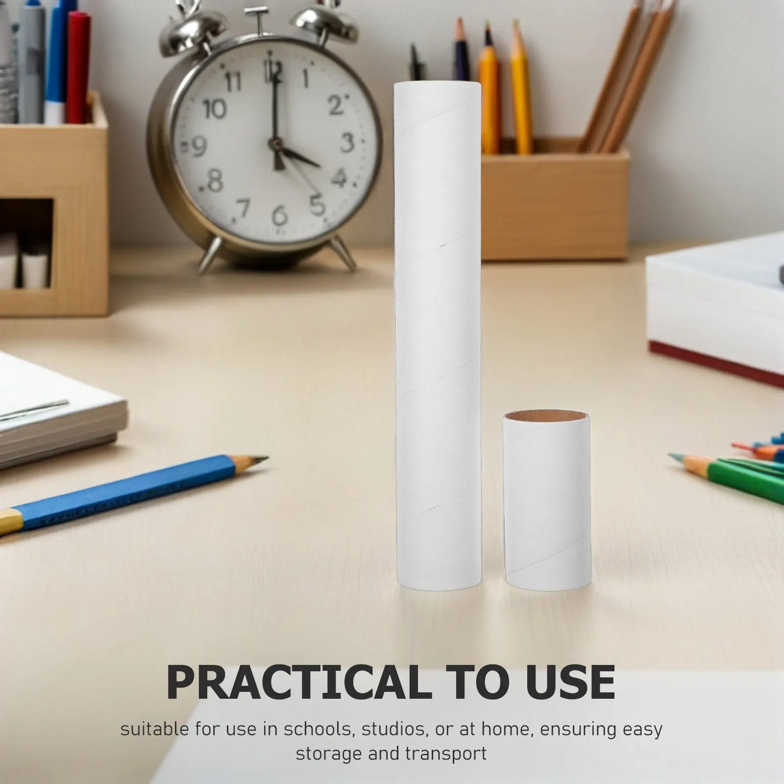 12Pcs 크래프트 종이 튜브 어린이를위한 빈 DIY 공예 롤 성인 그림 그리기 장식 미술 프로젝트 교실 홈 스튜디오