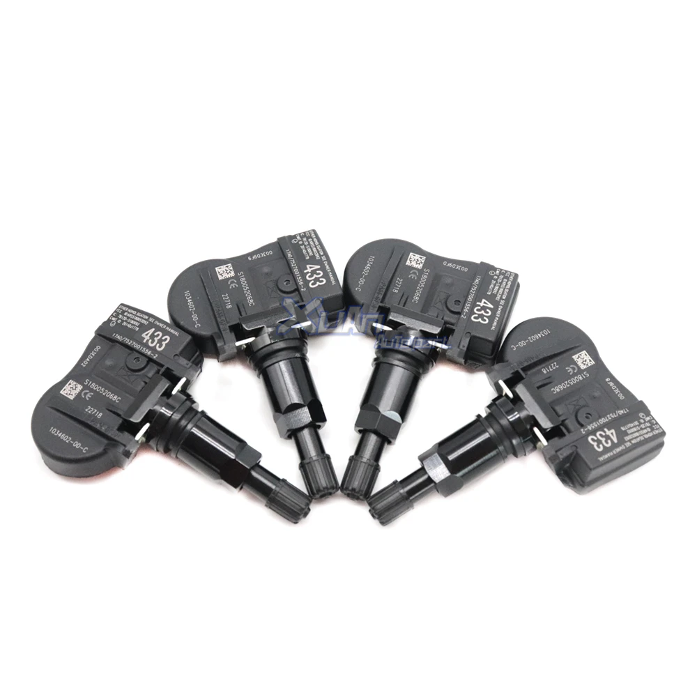 XUAN-TPMS Ÿ̾ з  ͸ ý, 1034602-00-C, ׽  S 3X433Mhz, 4 