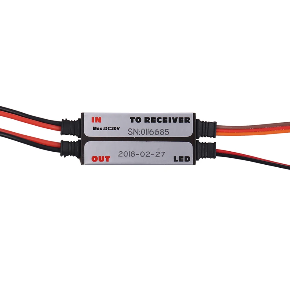 Interruttore di Spegnimento CDI Opto per Motore a Gas Rcexl 2.0, Interruttore di Arresto Fiamma per Modelli RC, Parti per Aeromodelli con Motore DLE  26