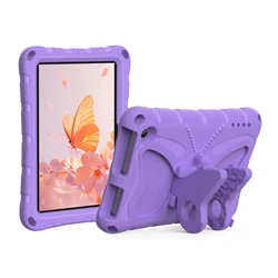 Lightweight EVA Shockproof Protective Case with Handle Stand - Fire HD10 2021 2023 (Lilac)