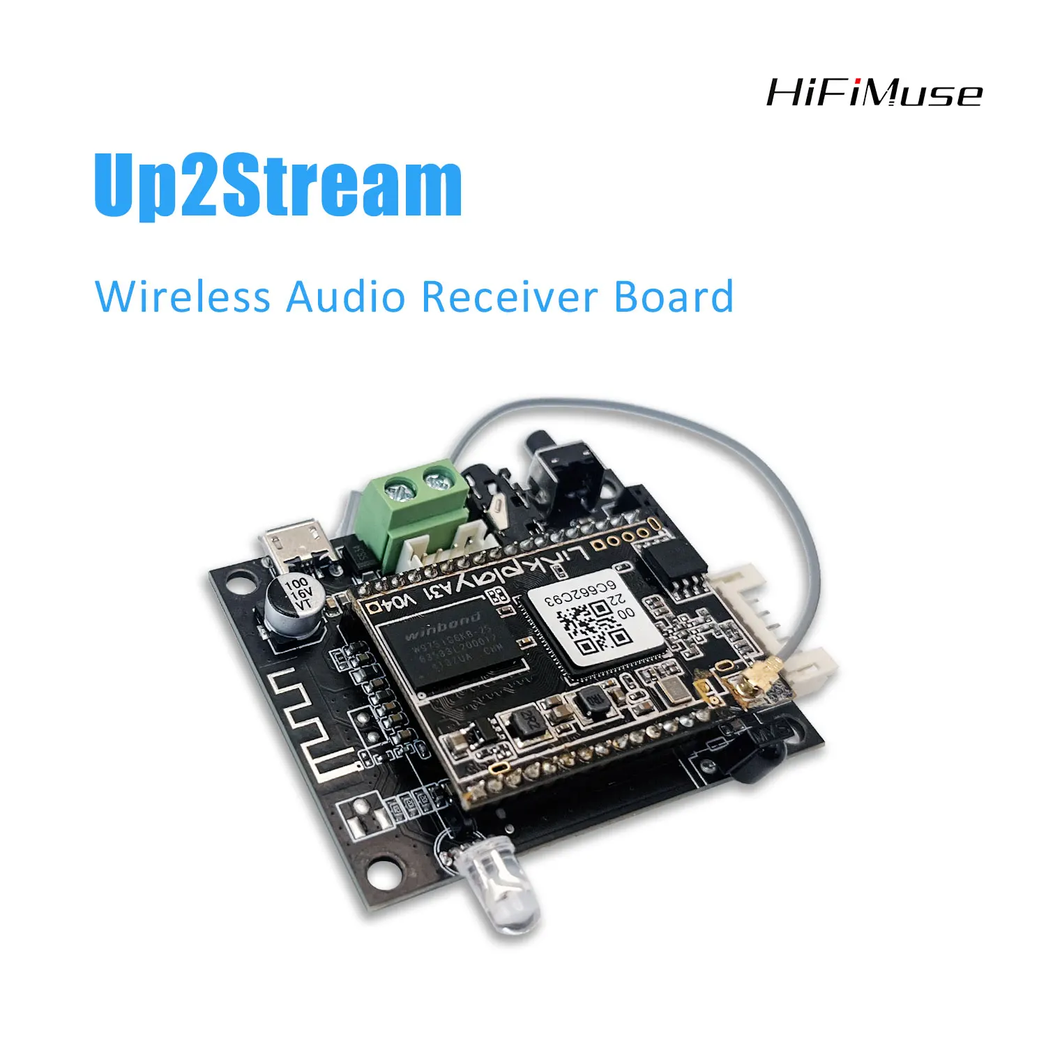 D10 DIY 무선 WiFi 블루투스 수신기 ? 멀티룸 스트리머 보드
