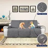 1 2 3 Seat Recliner Sofa Cover Pet Dog Kid Sofa Mat Solid Color Sofa Covers Relax Lounger Slipcovers Couch Towel Armchair Covers 6