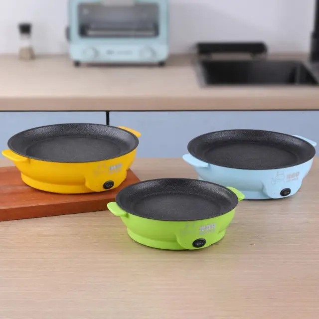 High-capacity Non-stick Frying Pan Large Firepower Electric Grill Electric Cooker Frying Pan Multi-functional Baking Tray Pans - Image 3