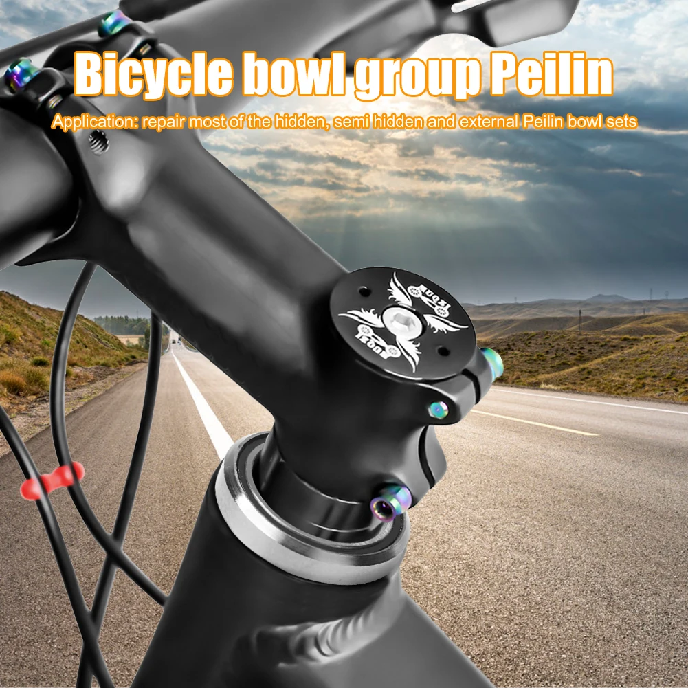 41/41.8/46.9/52mm 헤드셋 베어링 부품 교체 수리용 스틸 자전거 헤드셋 베어링 MTB 자전거 사이클링 수리 부품