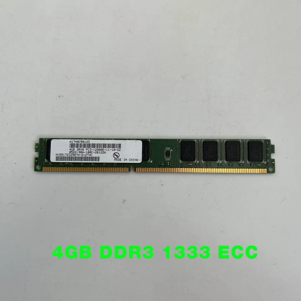 1 pcs For IBM V5020 V3700 2072 00Y2479 00MJ101 00Y2416 4GB DDR3 1333 ECC VLP Server Memory