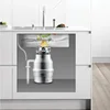 550W Kitchen Garbage Disposal Crusher Food Waste Disposers Stainless Dteel Grinder Appliances 1