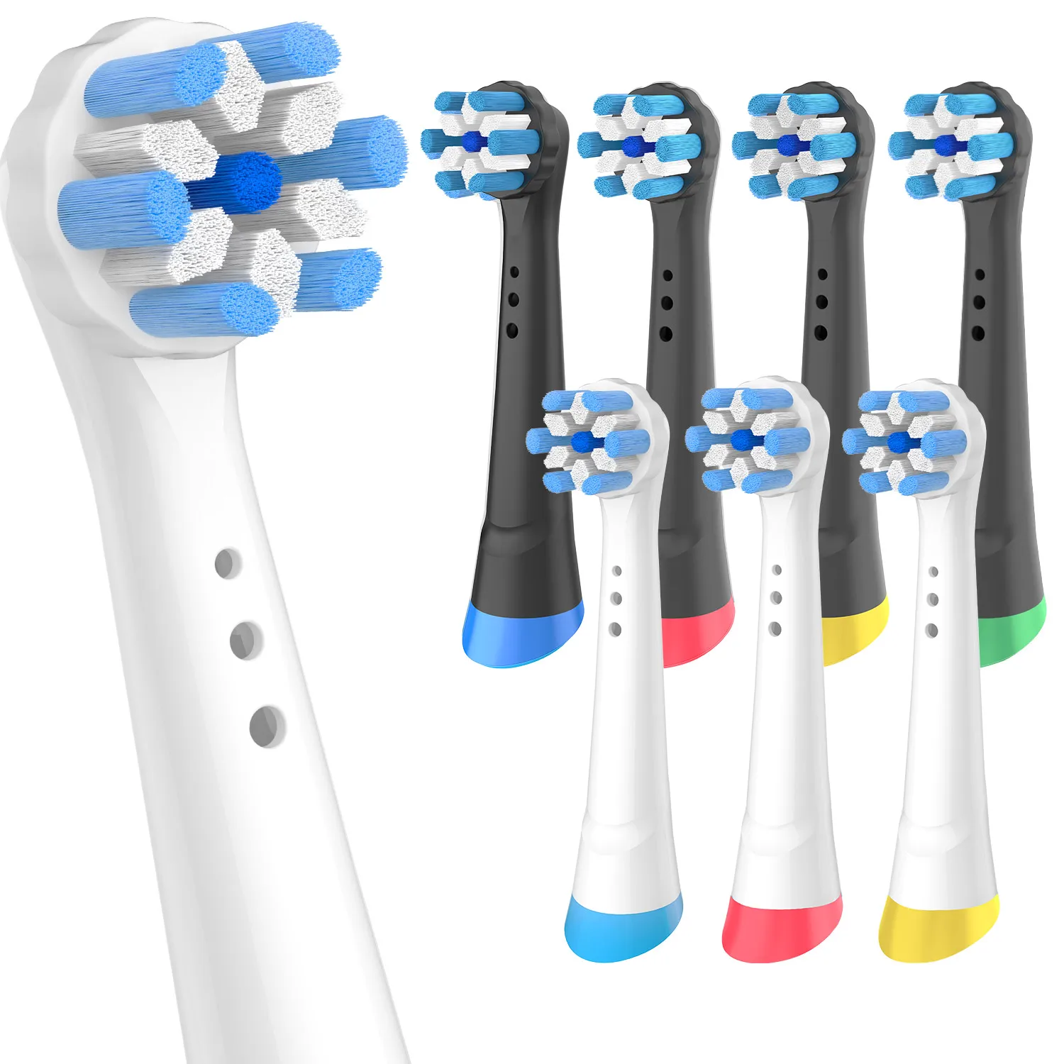 Replacement Toothbrush Heads replacement toothbrush heads Compatible with Braun Oral B iO 3/4/5/6/7/8/9/10 Series Electric Toothbrush