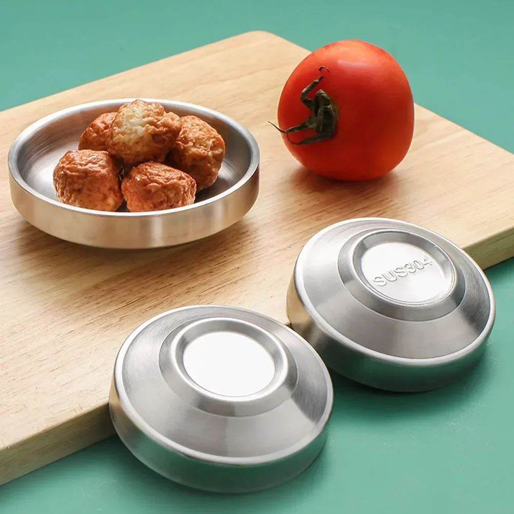 Stainless Steel Bowl Bowl Holder Korean Korean Cuisine Stainless Steel Kitchen Accessories For Displaying Cakes Tableware Dish