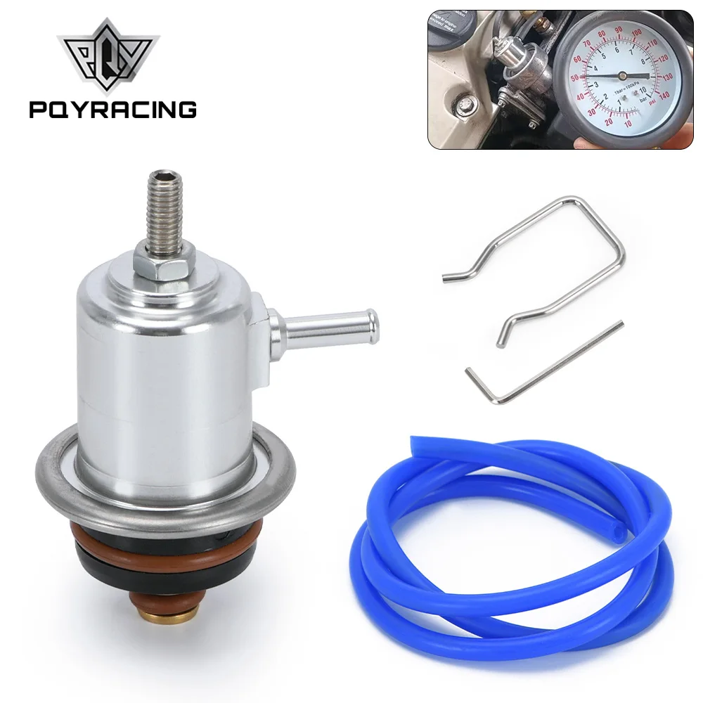 Adjustable Fuel Pressure Regulator PQY-FPR99 for VW Golf Jetta Passat Audi VAG Engine