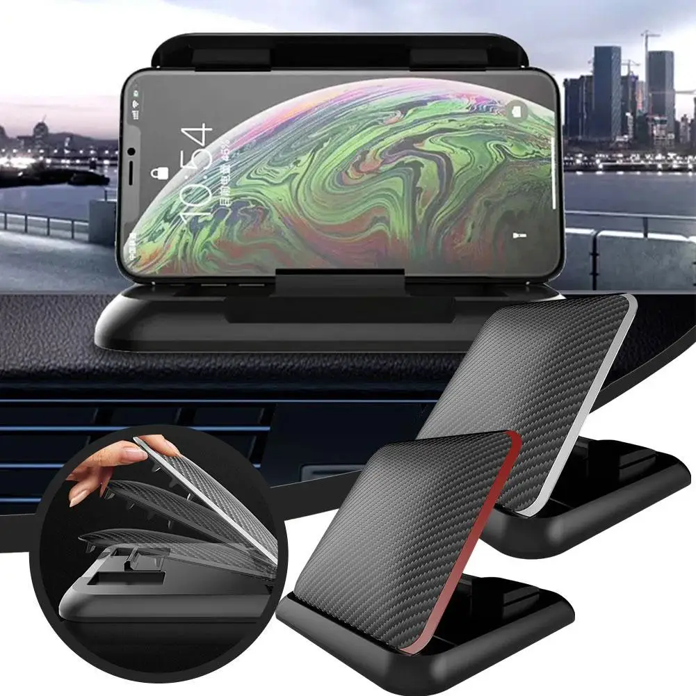 

Car Phone Holder Mount Universal Dashboard Phone Holder for Car Anti-Slip Silicone Suction Pad Adjustable Smartphone Suppor O5P5