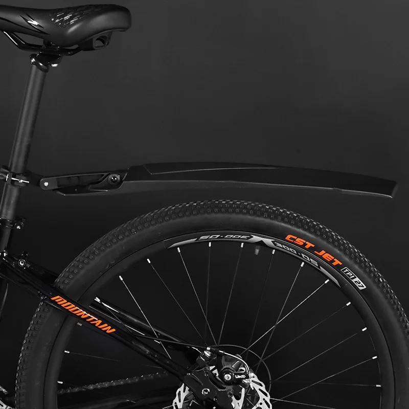 Bicycle Fender ESLNF Fender Mtb Rubber Tail Soft MTB Bike MTB Bike Widen Front Rear Mudguard Adjust Any Angle Fender Accessories