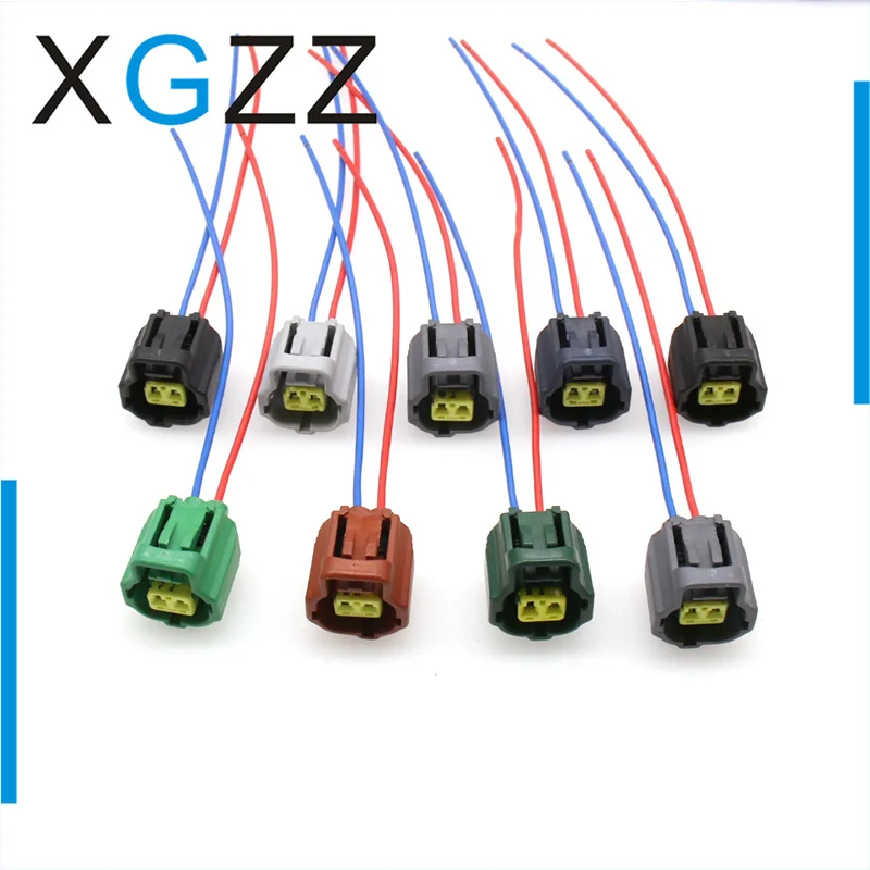 2 دبوس سيارة مستشعر درجة حرارة المبرد التوصيل سلك تسخير 1JZ-GTE 2JZ-GTE Miata IAC موصل لتويوتا 178390-1 178390-2 178390-3