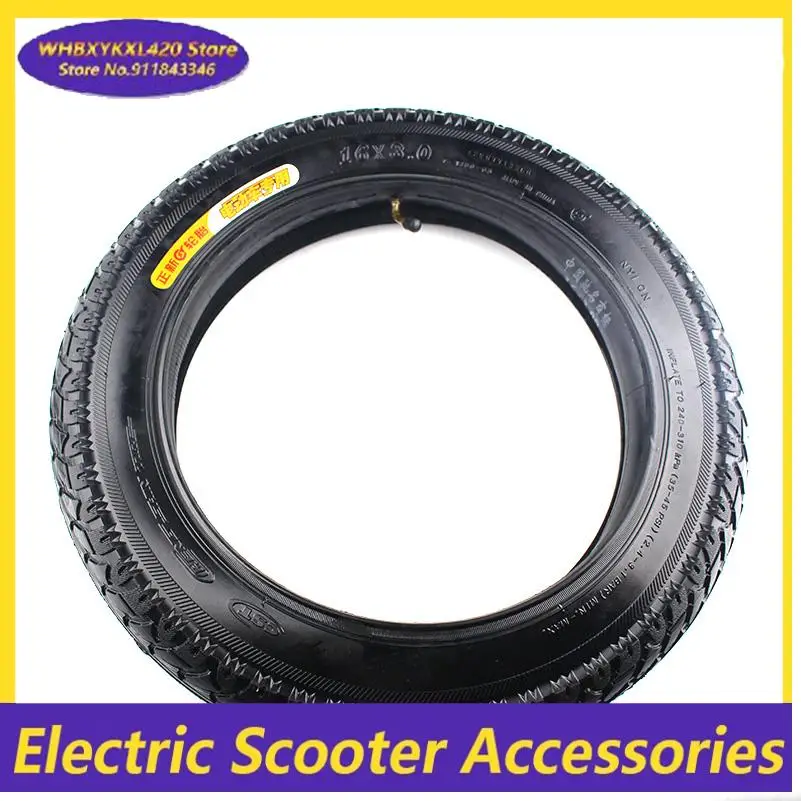 Premium 16-Inch Electric Bicycle Tire Inner Tube
