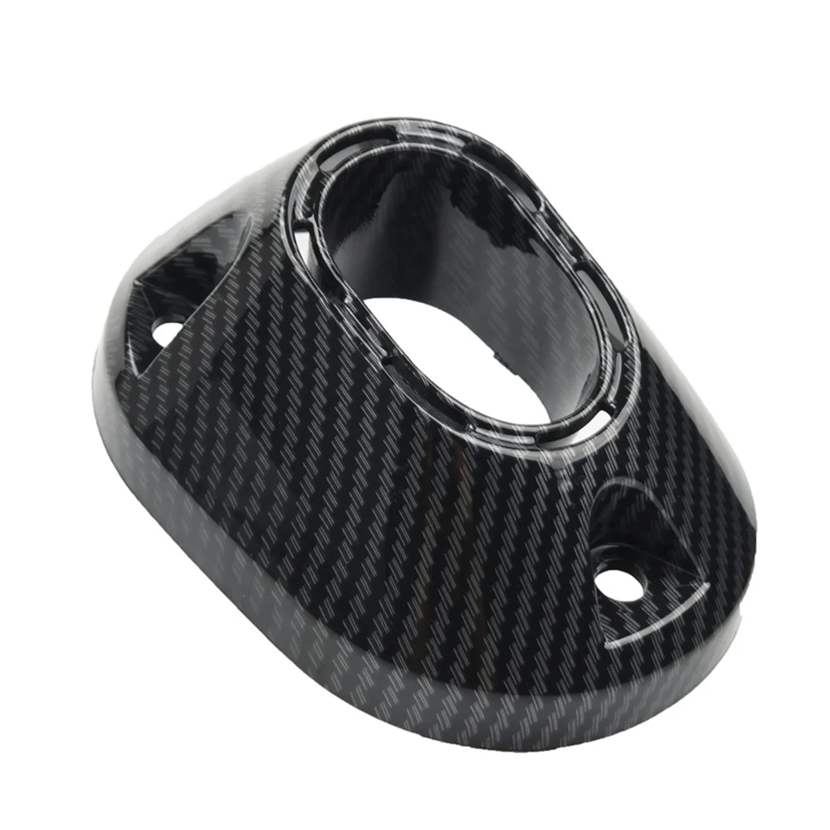 Motorcycle Exhaust Pipe Cover Protective Cover for Honda PCX 160-Rear Muffler Exhaust Tail Carbon Fiber