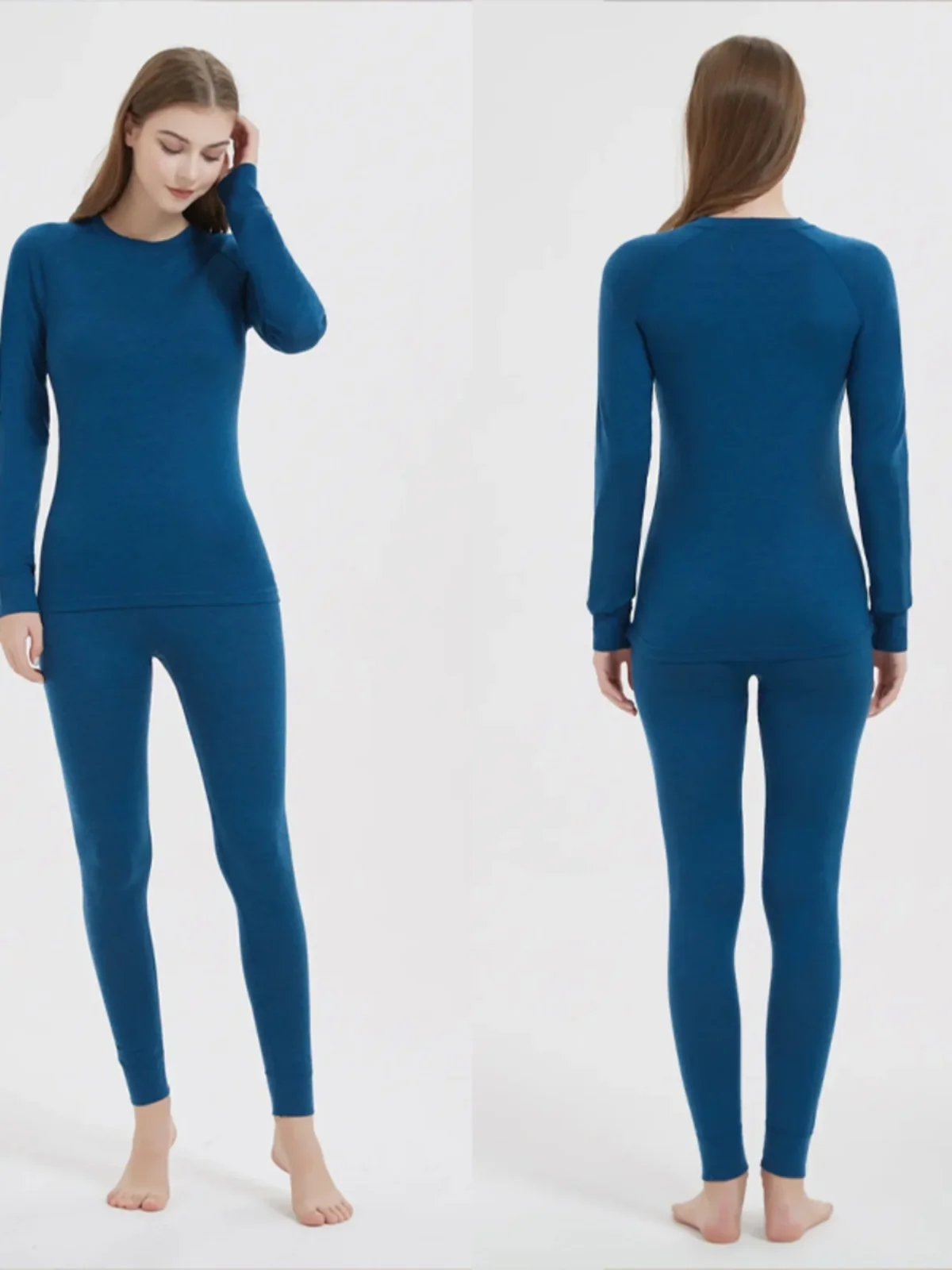 Outdoor thermal underwear Merino wool quick-drying suit Merino sports skiing thermal underwear sets