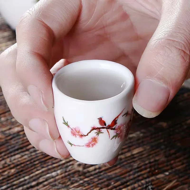 7Pcs/set Ceramics Japanese Style Sake Pot Cups Home Kitchen Drinkware Traditional Ceramic Cups Crafts Wine Glasses Gift Box