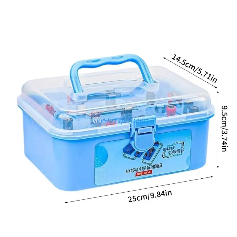 E65E 조립 회로 실험 상자 교실용 물리학 교육 보조 실습