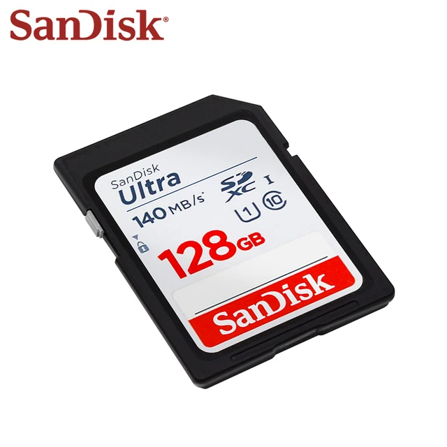 Карта SanDisk Ultra SDHC UHS-I и карта памяти SDXC 32 ГБ 64 ГБ 128 ГБ 256 ГБ Оригинальная SD-карта для камеры Флэш-карта до 150 Мбит/с 2