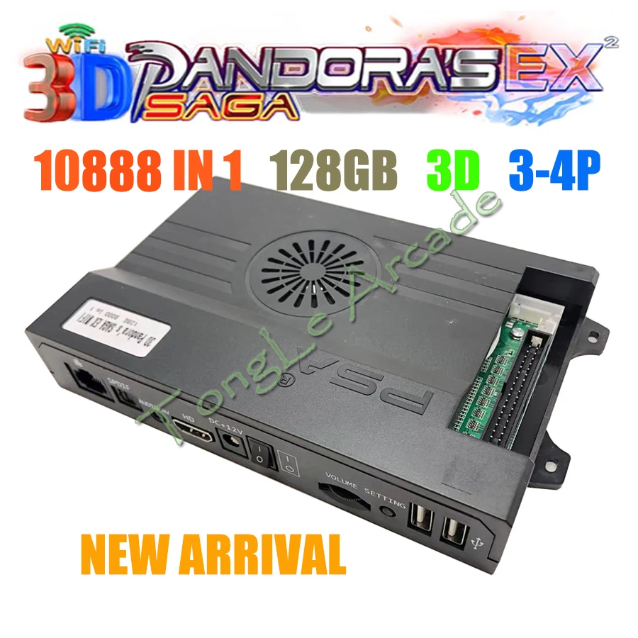 3D Pandora's SAGA EX WIFI 128G 10888in1 3D Wi-Fi Game For Pandora