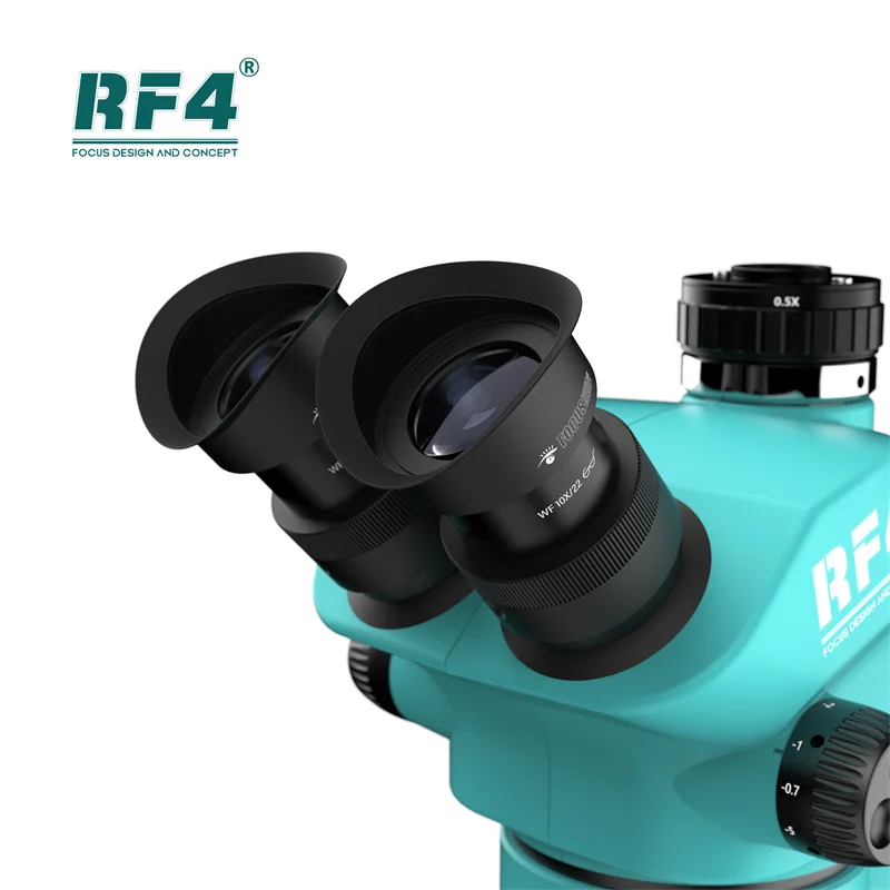 Eye Protector Cups RF4 RF-EM5 Eyepiece Cover for Trinocular Stereo Microscope Prevent Light Leaking Rubber Eye Guards Shield