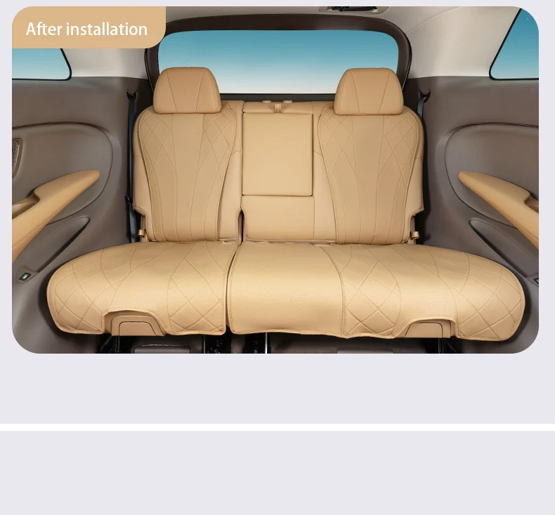 For BYD DENZA D9 2025 2024 Nappa leather seat cover seat cushion Breathable comf