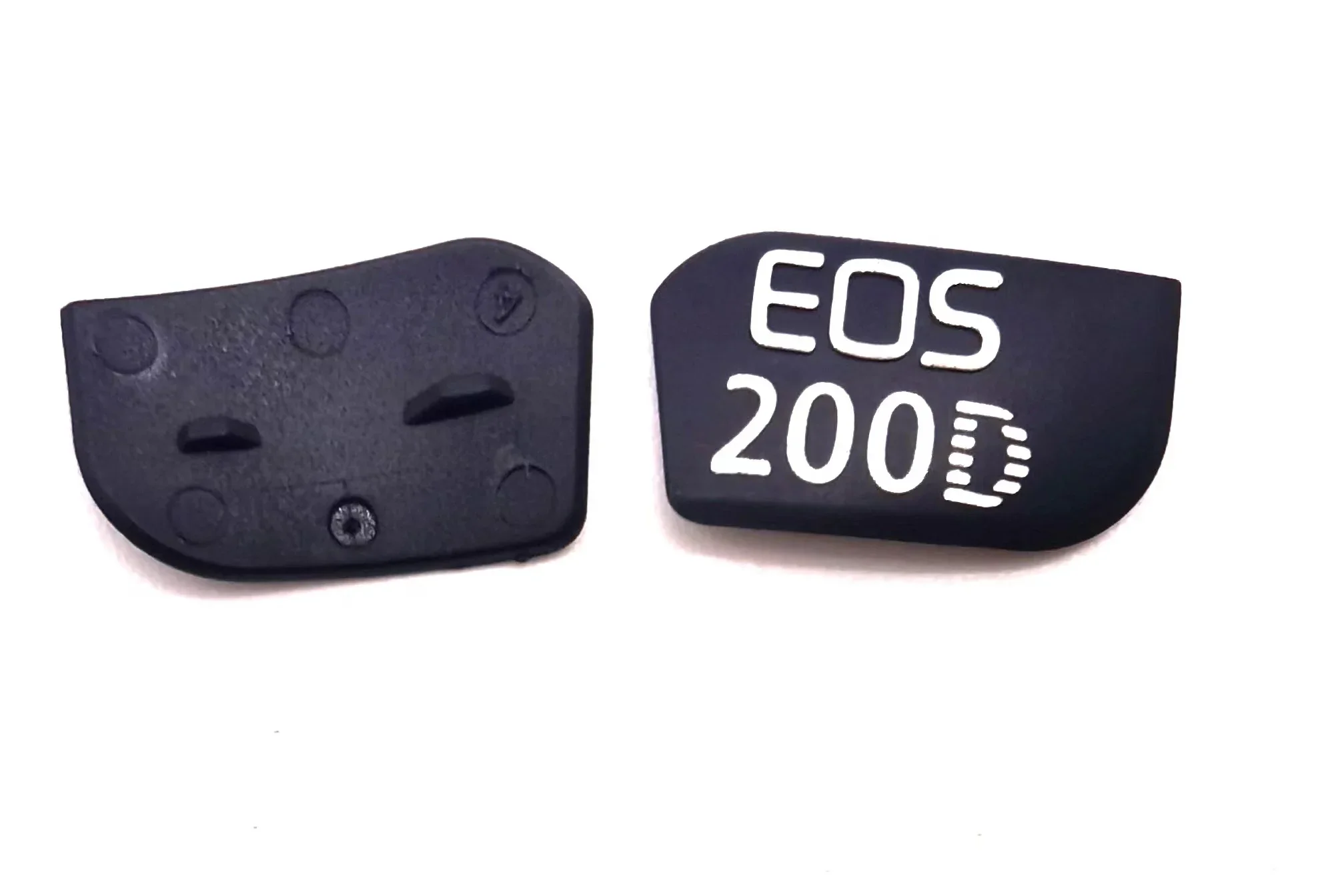 1PCS New For Canon 200DII 200D second generation, silver white black label, sign nameplate, brand frout cover Repair parts