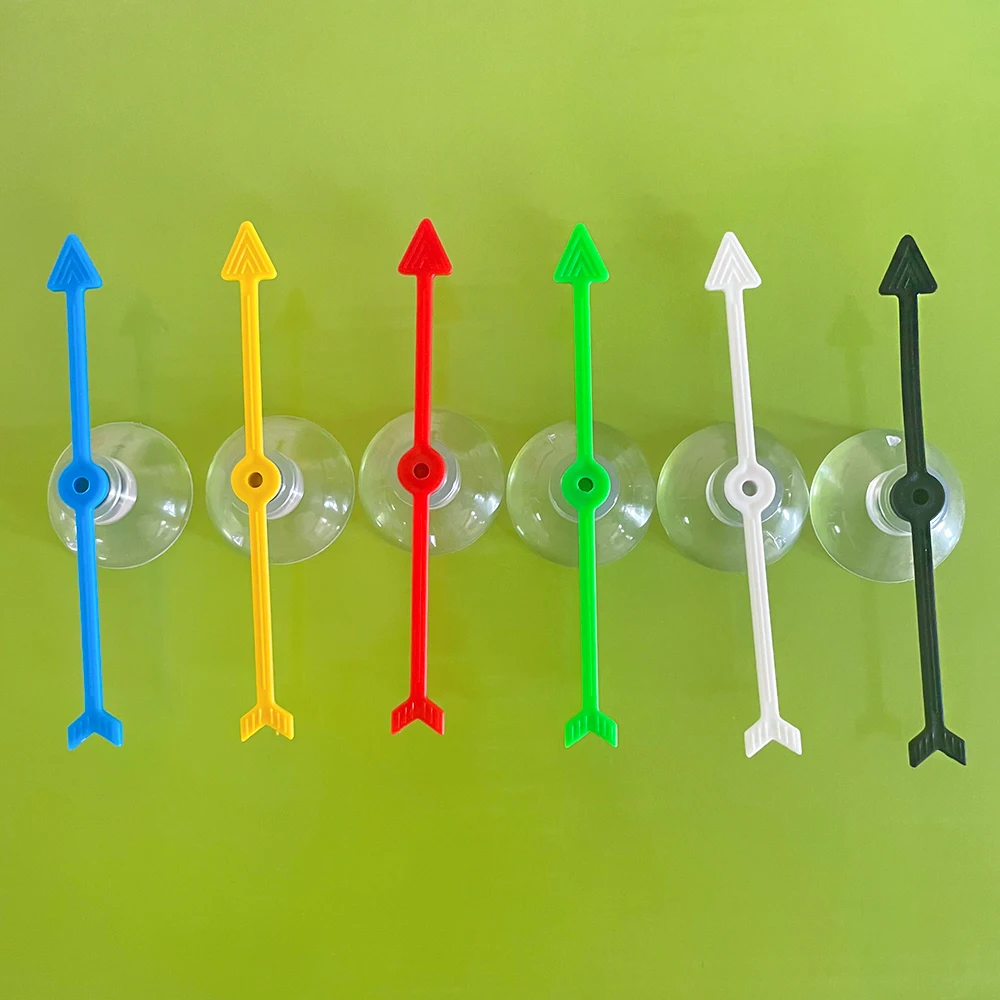 4 Pollici Freccia Spinner di Gioco Plastica Arrow Spinner in 5 Colori