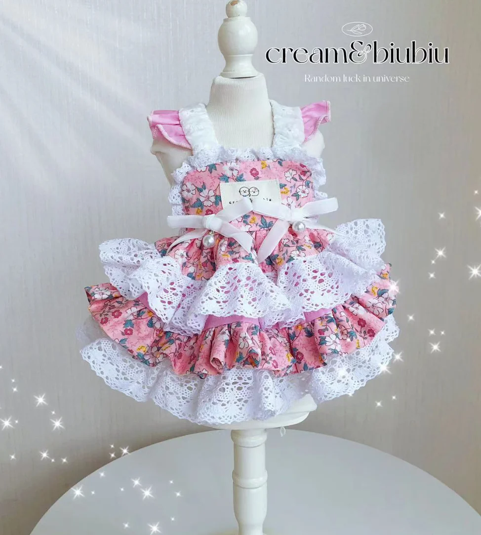 Princess Dress for Dog and Cat, Pet Clothes