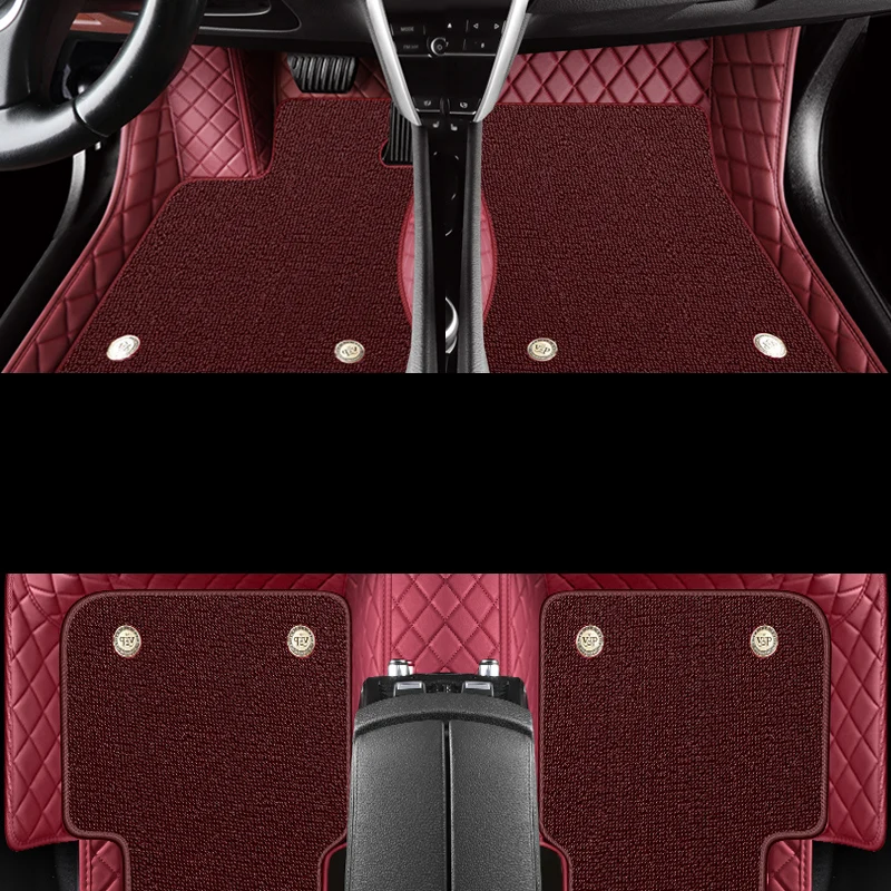 thumbnail image 1 of Alfombrillas de coche personalizadas para Jeep Grand Cherokee WK2 2011 2012 2013 014 2015 2016 2017 2018 Accesorios para automóviles Alfombra interior para pies, 1 of 5
