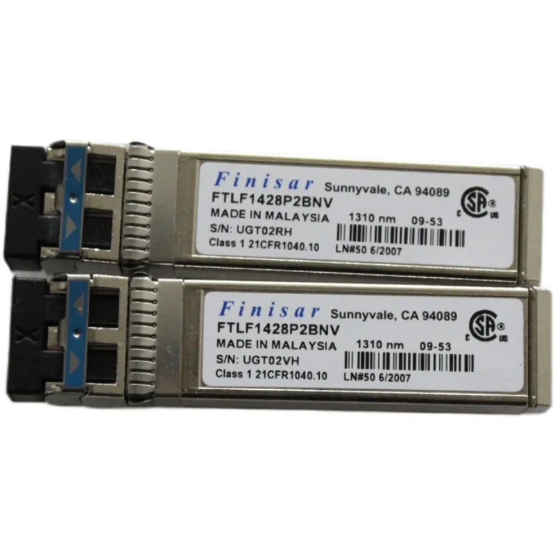 Finisar 10km sfp/FTLF1428P2BNV 8G 10km 1310nm sfp+ Single-mode optical transceiver/8G switch