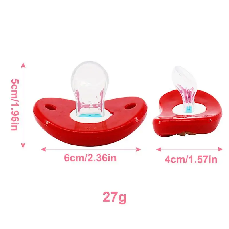 Silicone Funny Pacifiers Soother Infant Kiss Pacifier Toy Funny Teeth Pacifier For Toddler Lip Cute Soother