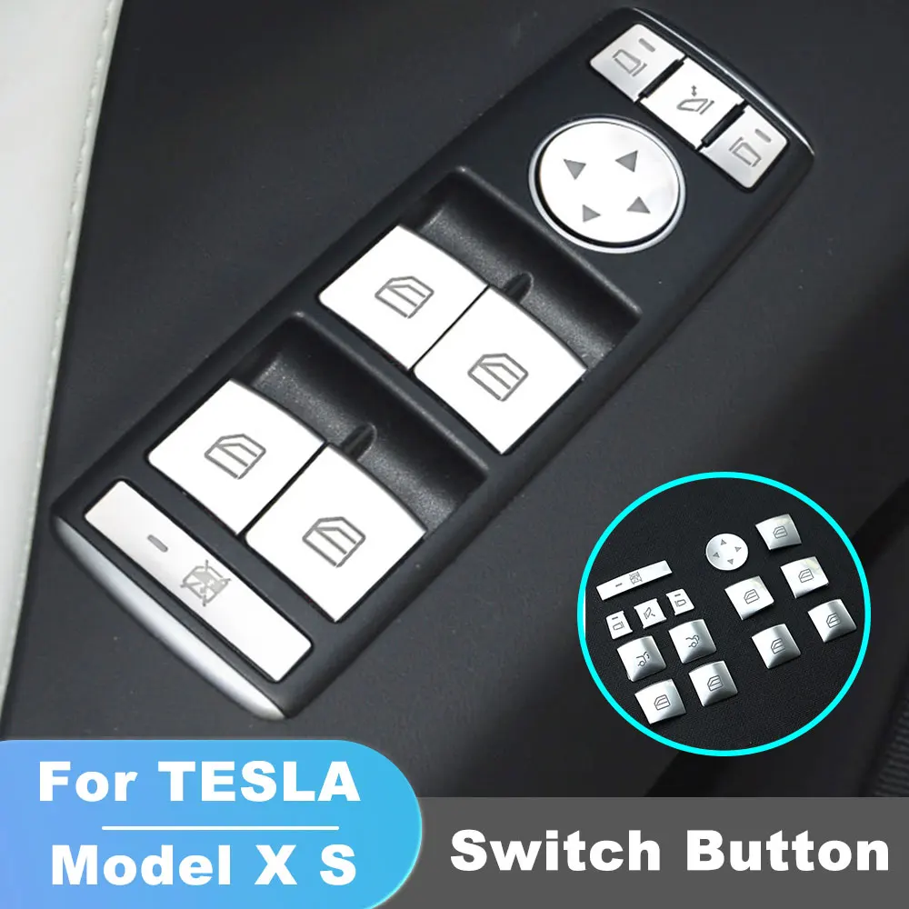 

Наклейка на панель для Tesla Model X S 2012-2020, из АБС-пластика