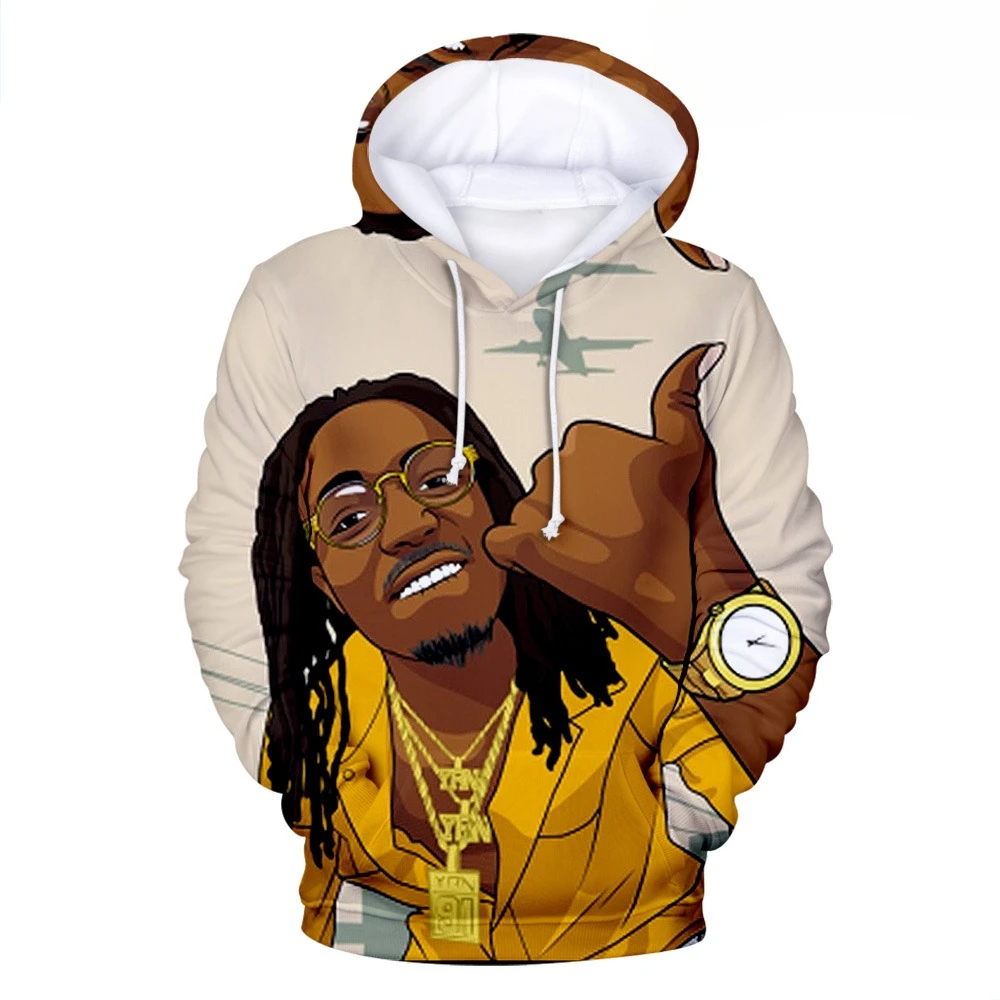 Popular Mode Hip Hop Lil Wayne 3D Hoodies Men Women Spring Autumn Sweatshirts Personality Rapper Lil Wayne Fashion Clothes